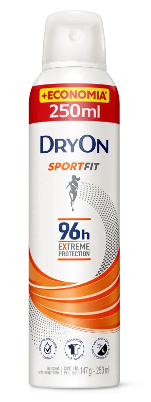 Desodorante Aerossol Dryon Sportfit 250ml