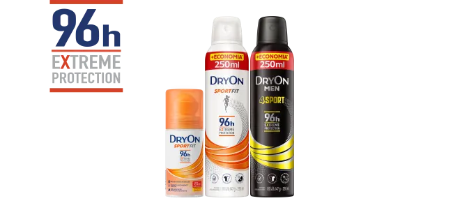 Desodorantes DryOn Sport
